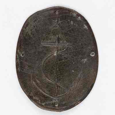Marine Copper Hat Plate