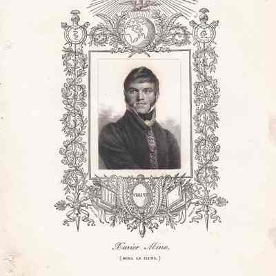 Xavier Mina [Engraving]