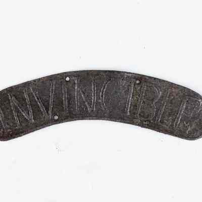 Invincible Copper Shoulder Tab