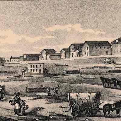 Weimar, South Side [Lithograph]