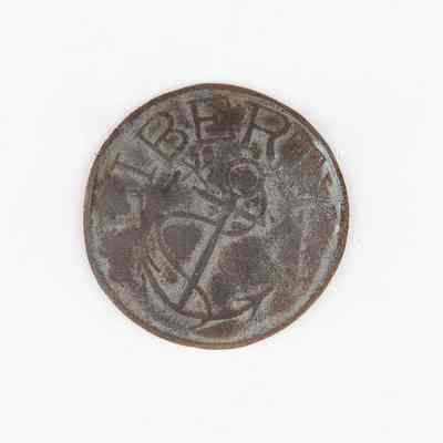 Liberty Copper Overcoat Button