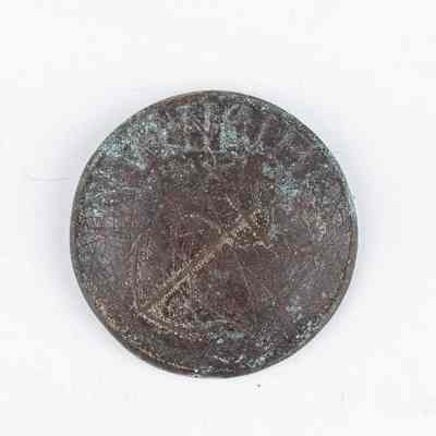 Invincible Copper Coat Button