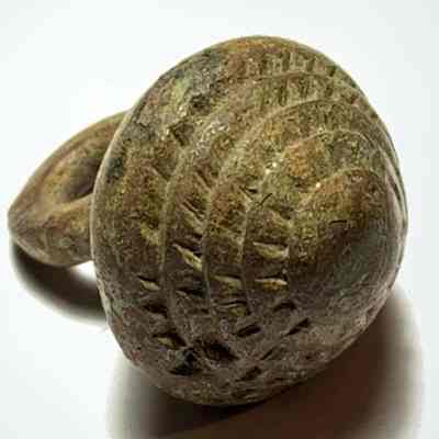 1600s Spanish Florida Spanish or French Acorn Style Doublet Button - Large (103)