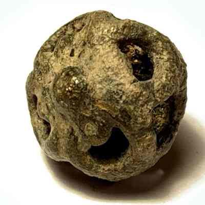 French Military Doublet Button Jean Rebault Fleet Matanzas Massacre Site #6 (114)