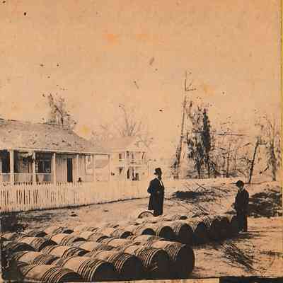 Mouth of the Red River [Stereoview]