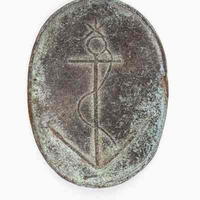 Marine Copper Hat Plate