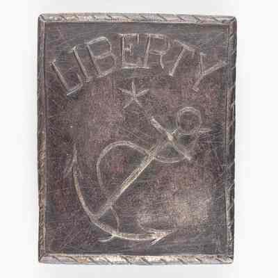 Liberty Silver Shoulder Plate (3 prong)