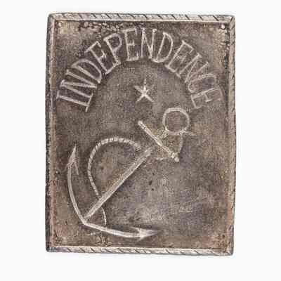 Independence Silver Hat Plate