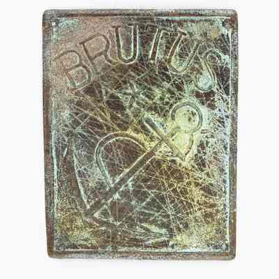 Brutus Copper Hat Plate