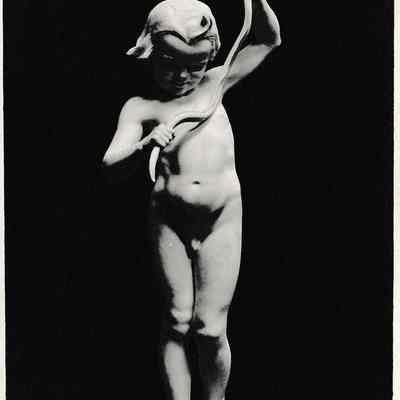 Boy and Eel [Photograph]
