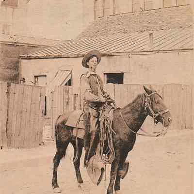 Cowboy [Stereoview]