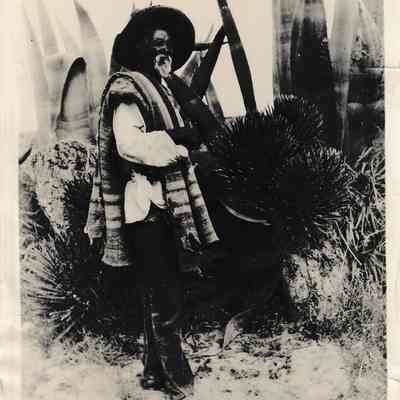 Yaqui Sheepherder [Press Photo]