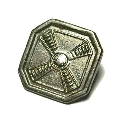 Spanish Colonial Catholic Cross Button