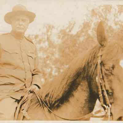 James "Galloping Jim" Parker [Postcard]