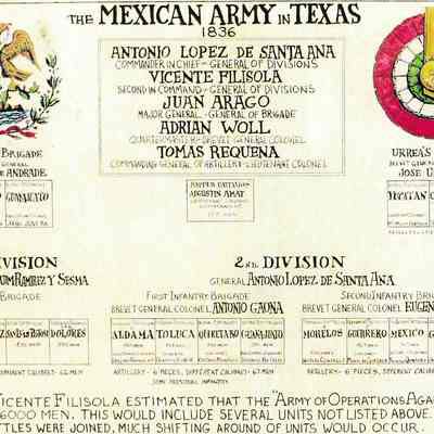 The Mexican Army in Texas