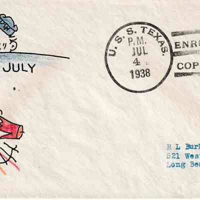 USS Texas “July 4th” [Cover]