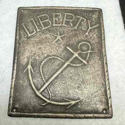 Liberty Silver Hat Plate