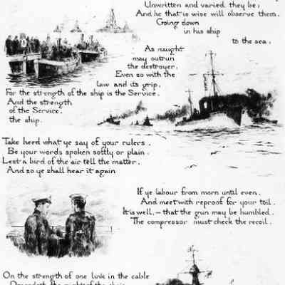 The Laws of the Navy [Plate I]