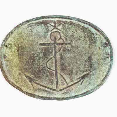 Marine Copper Hat Plate