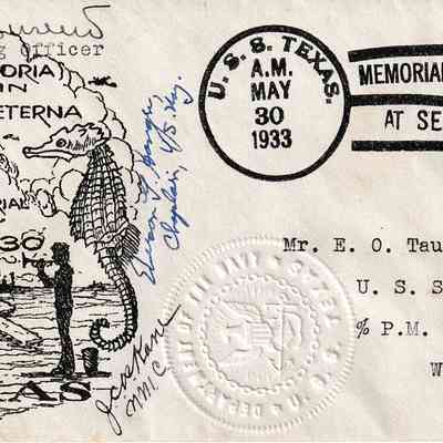 USS Texas (BB 35) “Memorial Day” [Cover]