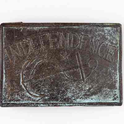 Independence Copper Belt Buckle