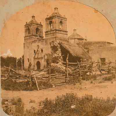 Mission Nuestra Señora de la Purísima Concepción de Acuña [Stereoview]