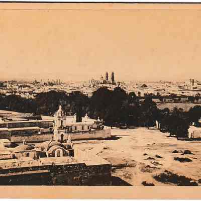 Bird's Eye View of El Paso [Cabinet Card]