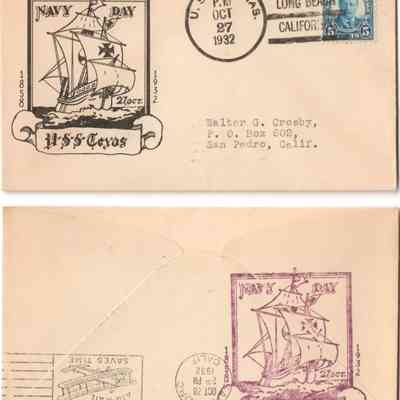 USS Texas “Navy Day” [Cover]