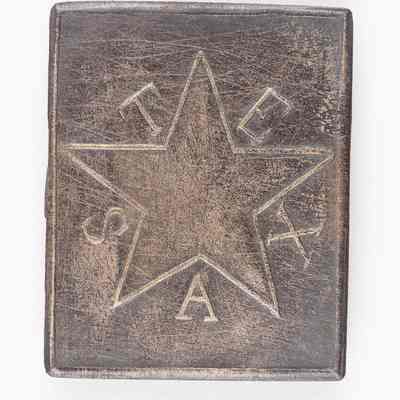 Texas Army Silver Shoulder Plate