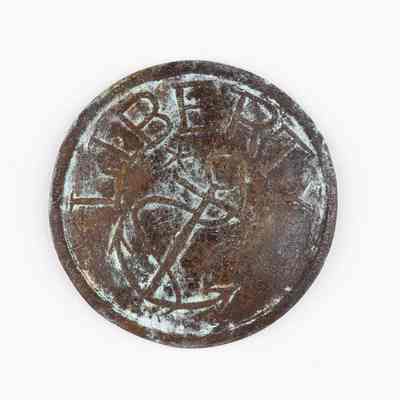 Liberty Copper Coat Button