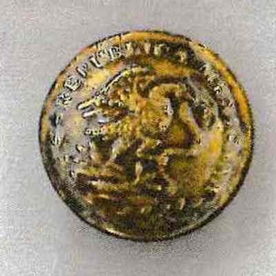 #7 Mexican Coat Button