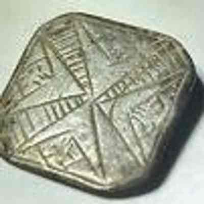 Silver Catholic Cross Button