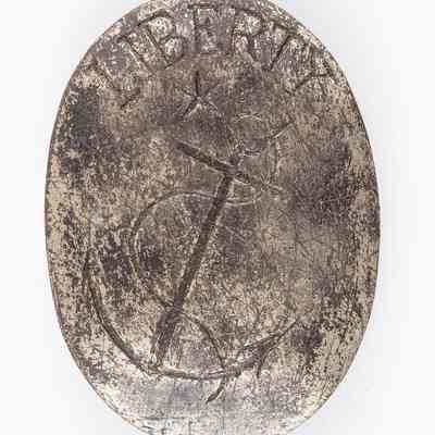 Liberty Silver Shoulder Pin