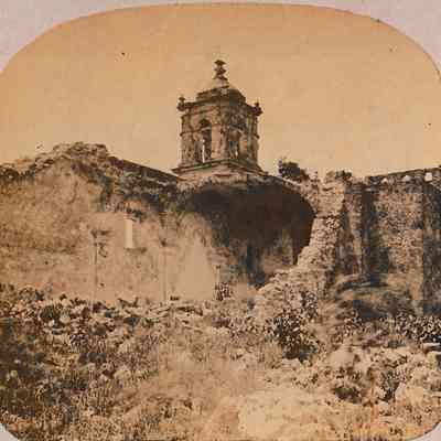 Mission San José y San Miguel de Aguayo [Stereoview]