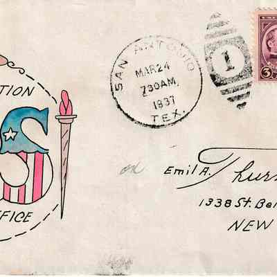 San Antonio U.S. Post Office "Dedication" [Cover]