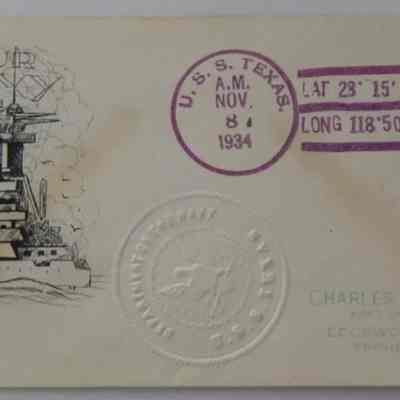 USS Texas (BB 35) “Navy Day” [Cover]