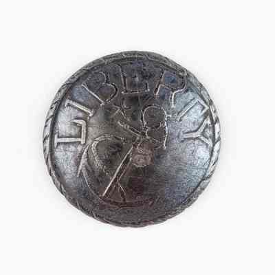 Liberty Silver Overcoat Button
