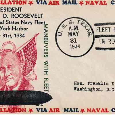 USS Texas (BB 35) & USS Macon [Cover]