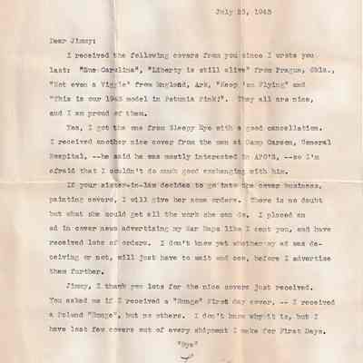 Lannie H. Smith [Letter]