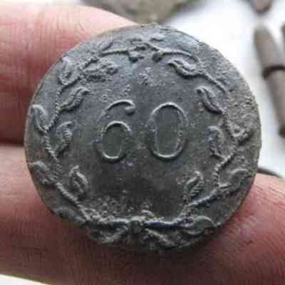 60th Regiment Coat Button