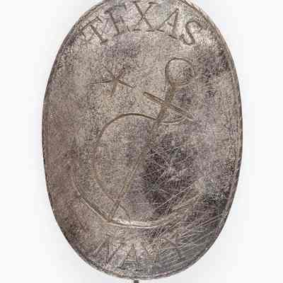 Texas Navy Silver Shoulder Pin