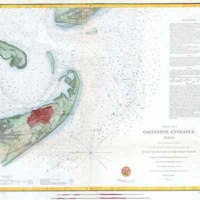 Galveston Entrance Texas (Sketch 1 No. 3) [Map]