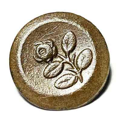 English Colonial Button