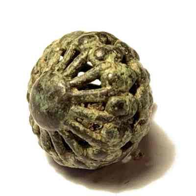 French Military Doublet Button Jean Rebault Fleet Matanzas Massacre Site #1 (109)