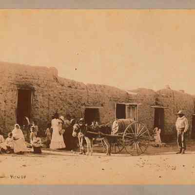 Mexican House [Cabinet Card]