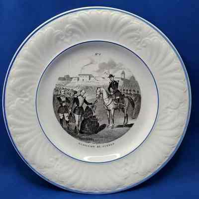 Surrender of Puebla [Plate]