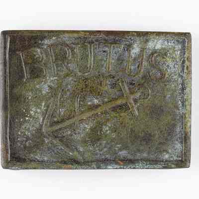 Brutus Copper Belt Buckle