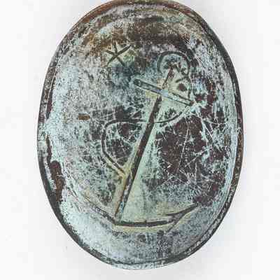 Navy Copper Shoulder Plate (2 prong)