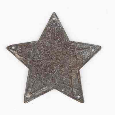Texas Army Copper Hat Star