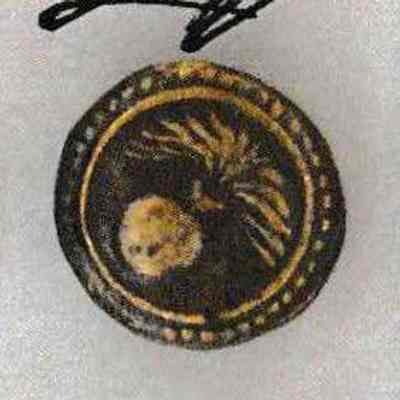 #26 Mexican Artillery Coat Button
